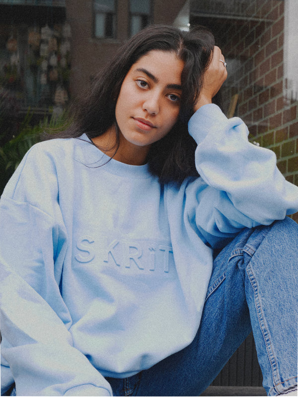 OVERSIZED CREW - FROST