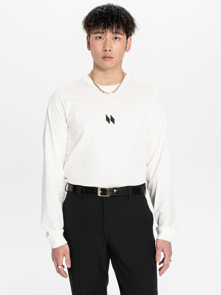 ESSENTIAL LONG SLEEVE - EGGSHELL (6680491491500)