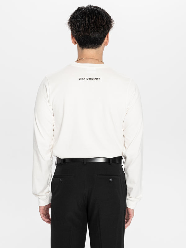 ESSENTIAL LONG SLEEVE - EGGSHELL (6680491491500)