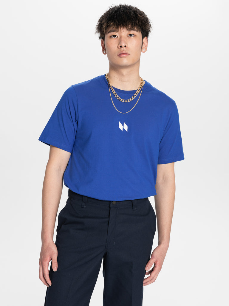 ESSENTIAL SHORT SLEEVE - ROYAL BLUE (6680504893612)