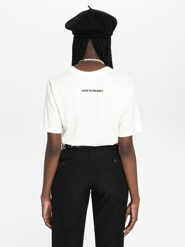 ESSENTIAL SHORT SLEEVE - EGGSHELL (6680515870892)